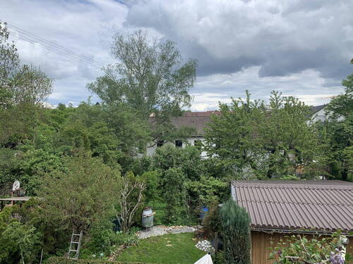 Blick vom Balkon - 