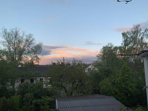 Blick vom Balkon - 