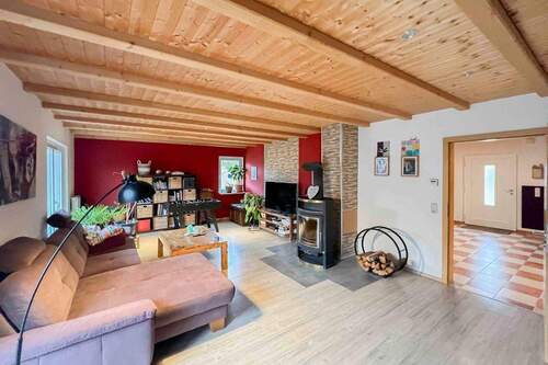 Wohnzimmer EG - Einfamilienhaus mit 171,30 m&sup2; in Mainburg zum Kaufen