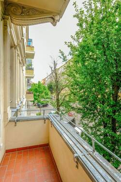 Blick vom Balkon - 