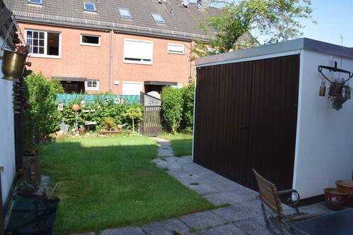 Garten - Reihenmittelhaus mit 120,00 m² in Bremen zum Kaufen