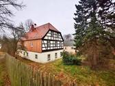 Ansicht - Teilvermietetes ehemaliges Pfarrhaus im Altenburger Land OT Grünberg