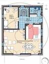 Grundriss Erdgeschoss - 5 Zimmer Einfamilienhaus in Schwabach