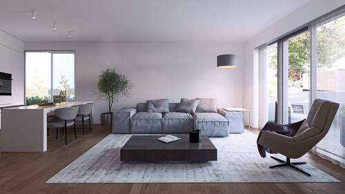 Visualisierung Wohn-/ Essbereich - 