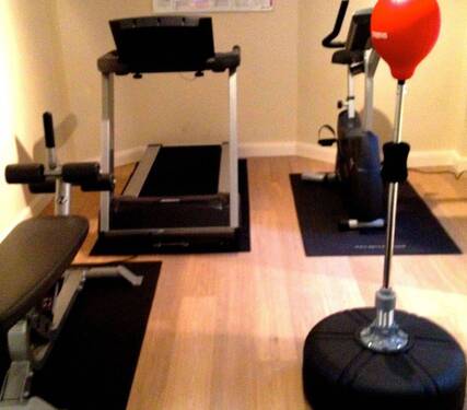 Fitness-Raum im UG - 