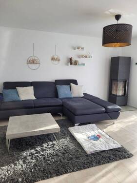 Wohnzimmer EG - Doppelhaushälfte mit 204,00 m² in Nürnberg zur Miete