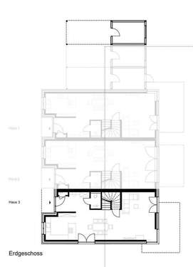 Erdgeschoss - 5 Zimmer Reihenmittelhaus zur Miete in Oldenburg