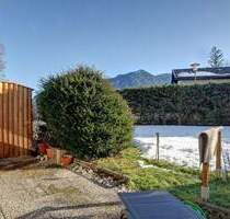 Sonnige Terrasse mit Bergblick gewünscht? Gemütliche 2-Zimmer-Gartenwohnung in SchlierseeNeuhaus! - Schliersee / Neuhaus
