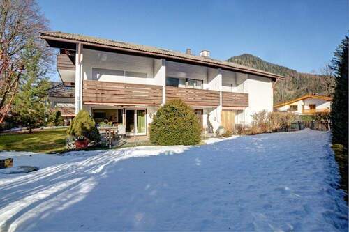 Außenansicht vom Garten - 2 Zimmer Etagenwohnung zum Kaufen in Schliersee / Neuhaus