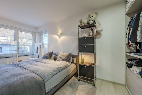 Schlafzimmer mit Bad en Suite - 