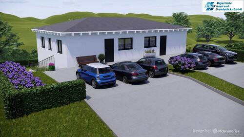 Visualisierung Außen Eingang - 4 Zimmer Terrassenwohnung zum Kaufen in Vilshofen an der Donau
