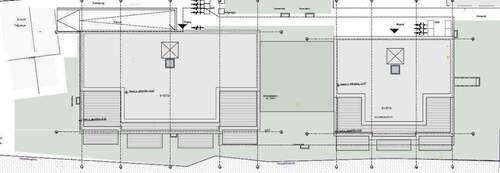Ansicht von Oben Haus I und II - 
