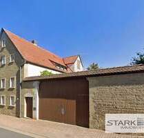 Stattliche Hofreite mit großem Wohnhaus, Scheune und Nebengebäuden – sofort verfügbar! - Gaukönigshofen