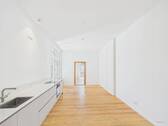 Wohnküche - Sanierter Altbau mit Charakter: Dielboden, Balkon & Wohnküche in Steglitz
