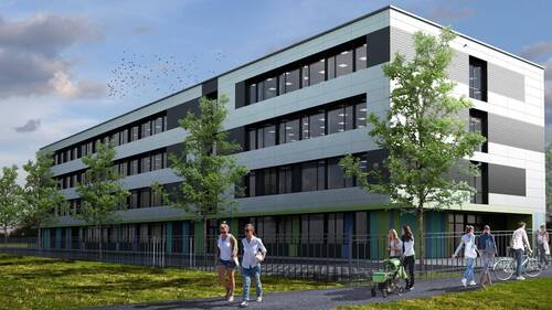 Seitenansicht - Büro in Offenbach
