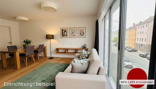 Wohnen / Essen / Kochen - viel Licht! - 2 Zimmer Etagenwohnung zur Miete in Nürnberg