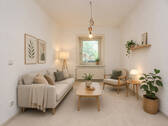 HOMESTAGING Wohnzimmer (KI generiert) - 
