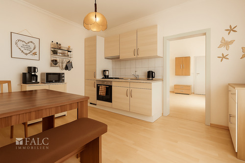 Küche Wohnung rückseitig - 