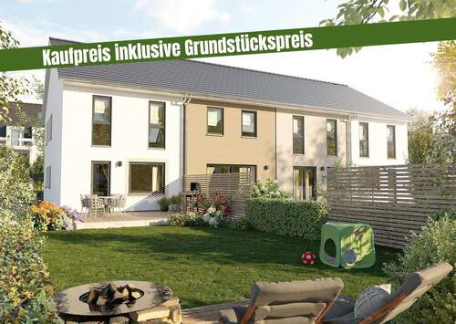 Reihenhaus FürEuch dark - Mit Grundstück: Das schlanke Town & Country Reihenhaus für schmale Grundstücke in Esebeck