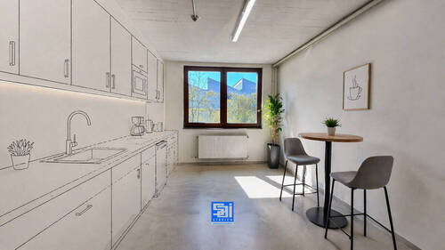 Mögliche Teeküche - 