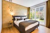 Schlafzimmer - Etagenwohnung mit 111,20 m&sup2; in Bad Wiessee zum Kaufen