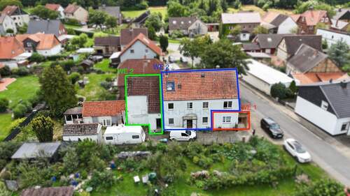 Aufteilung - 1 Zimmer Einfamilienhaus in Königslutter am Elm