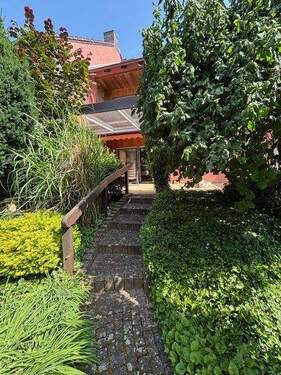 Garten - *Hainburg* Reihenendhaus mit Garage in Feldrandlage