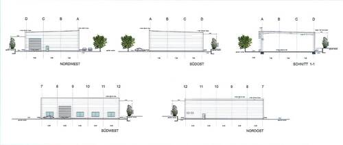 Schnitte - Halle in Würzburg zur Miete