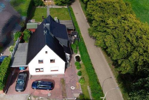 Draufsicht - 1-2 Familienhaus in ruhiger Umgebung