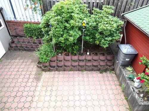 Terrasse Hinterhof - 