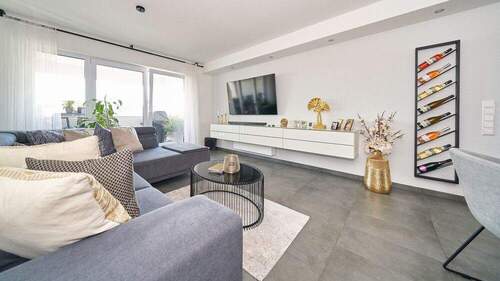 Wohnbereich - Komfort trifft Design - 4-Zimmer-Wohnung in Vaihingen an der Enz