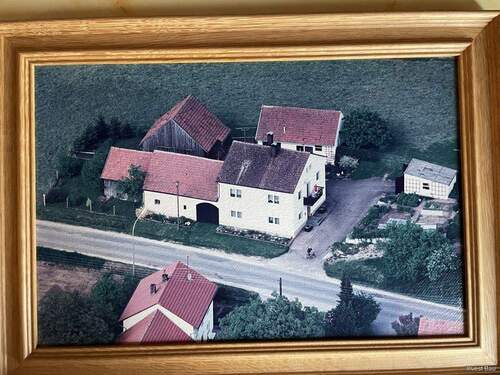 Luftaufnahme - Bauernhaus, Landhaus mit 125,00 m&sup2; in Saal an der Donau / Oberschambach zum Kaufen