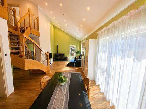 Küche zum Wohnzimmer - Einfamilienhaus mit 133,00 m&sup2; in Lebach / Knorscheid zum Kaufen