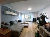 Wohnzimmer - Gepflegte Erdgeschosswohnung im Flüsseviertel