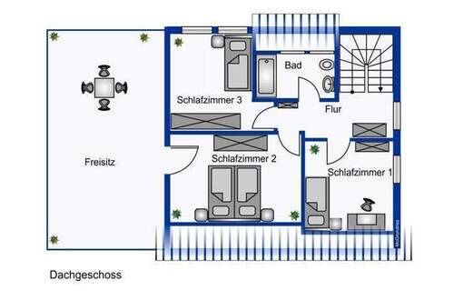 Dachgeschoss - 