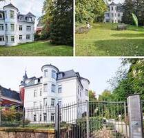 Moderne Maisonette-Büroeinheit mit Altbaucharme in bester Villenlage, Blk., Garten, SUV-TG, Auch für Eigennutzer - Crimmitschau