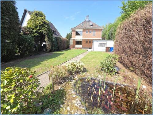 Gartenansicht - 7 Zimmer Mehrfamilienhaus, Wohnhaus in Pulheim