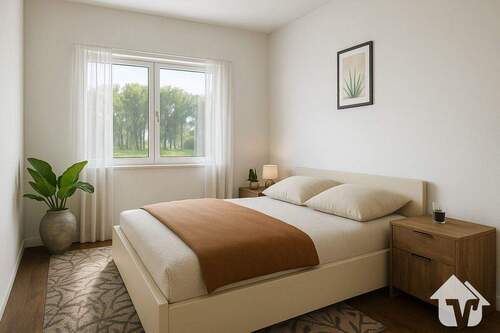 Schlafzimmer - 3 Zimmer Etagenwohnung in Papenburg / Aschendorf (Ems)