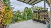 Balkon mit Sicht ins Grüne - 