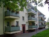Balkonansicht - 3 Zimmer Etagenwohnung in Chemnitz