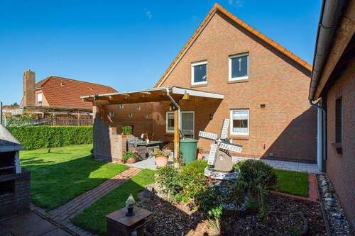Garten - 6 Zimmer Einfamilienhaus zum Kaufen in Esens