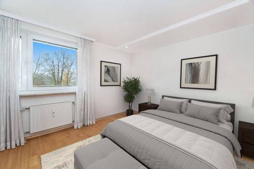 virtual Staging - Schlafzimmer - 