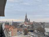 Balkon Aussicht - 1 Zimmer Etagenwohnung zum Kaufen in Ulm