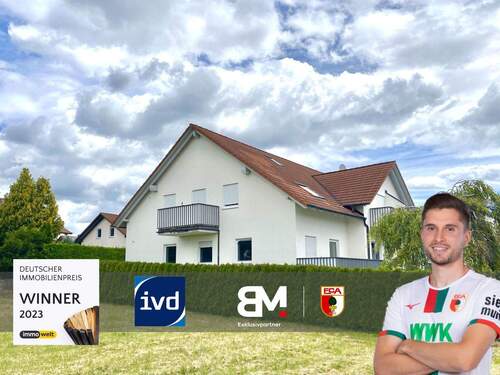 Thumbnail ImmoScout - FCA (39) - Einzigartiger Ausblick! 2,5-Zimmer-Wohnung mit zwei Balkonen und Stellplatz in Dischingen-Frickingen