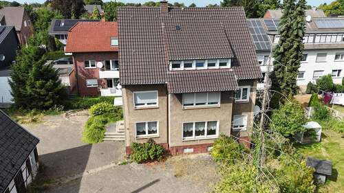 Hausansicht - Dreifamilienhaus mit Halle in Waltrop !