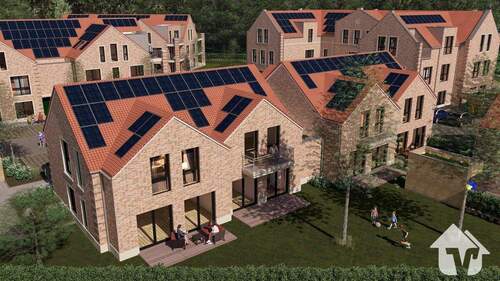 Perspektive Reihenhaus (3) - Reihenmittelhaus mit 133,80 m&sup2; in Aschendorf zum Kaufen