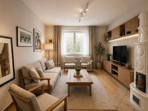 Wohnzimmer 2 - Einfamilienhaus mit 110,00 m&sup2; in Hamburg zum Kaufen