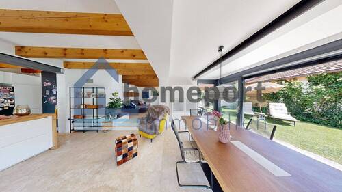 Essbereich mit Wintergarten - 