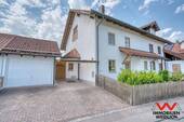 Nord-Ost Ansicht - 5 Zimmer Doppelhaushälfte zum Kaufen in Moosach