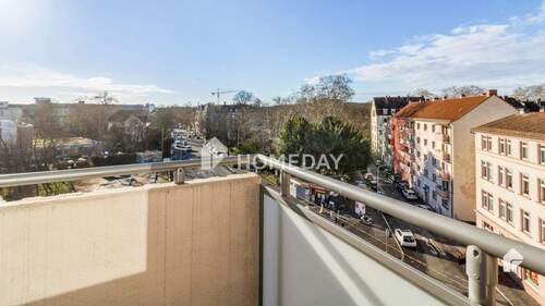 Balkon 2 - 2 Zimmer Etagenwohnung zum Kaufen in Offenbach am Main